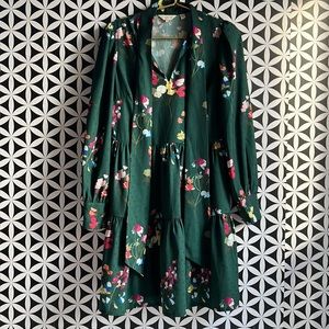 Ted Baker Floral green dress